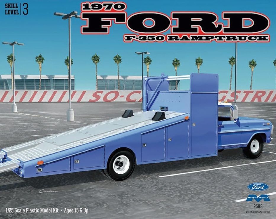 Moebius 1/25 1970 Ford F-350 Ramptruck 2588