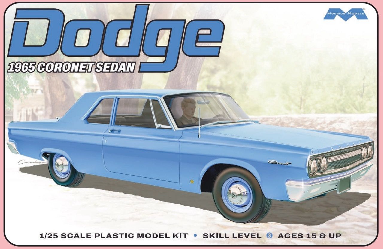 Moebius 1/25 1965 Dodge Coronet Sedan 2461