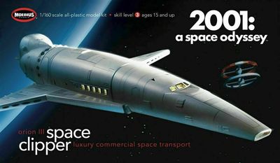 Moebius 1/160 Orion III Space Clipper from 2001: A Space Odyssey 2001-2
