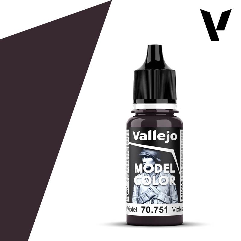 Vallejo Model Color Black Violet (18ml) 70751
