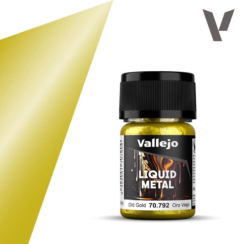 Vallejo Liquid Metal Old Gold (35ml) 70792