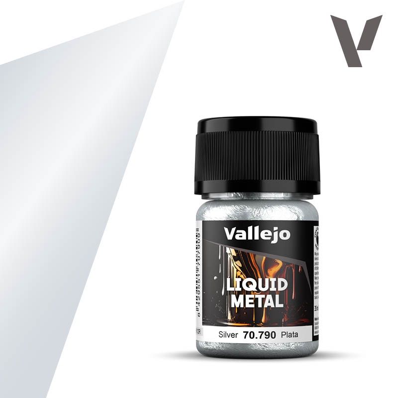 Vallejo Liquid Metal Silver (35ml) 70790