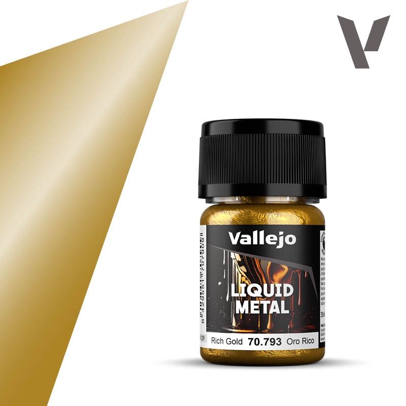 Vallejo Liquid Metal Rich Gold (35ml) 70793