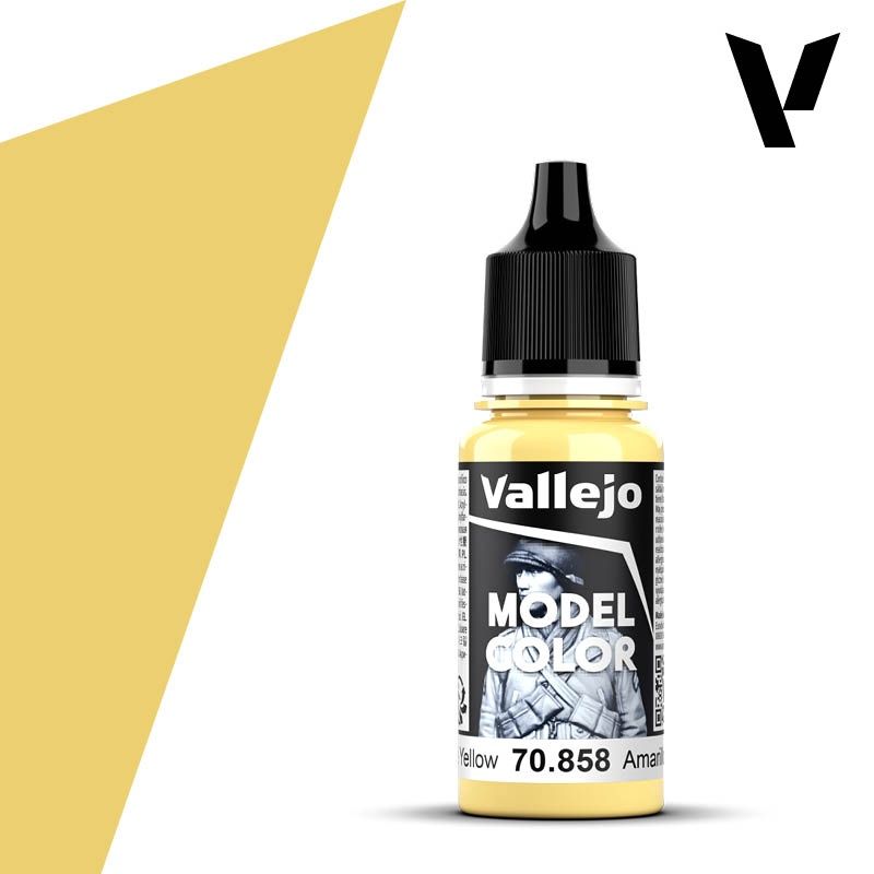 Vallejo Model Color Ice Yellow (18ml) 70858