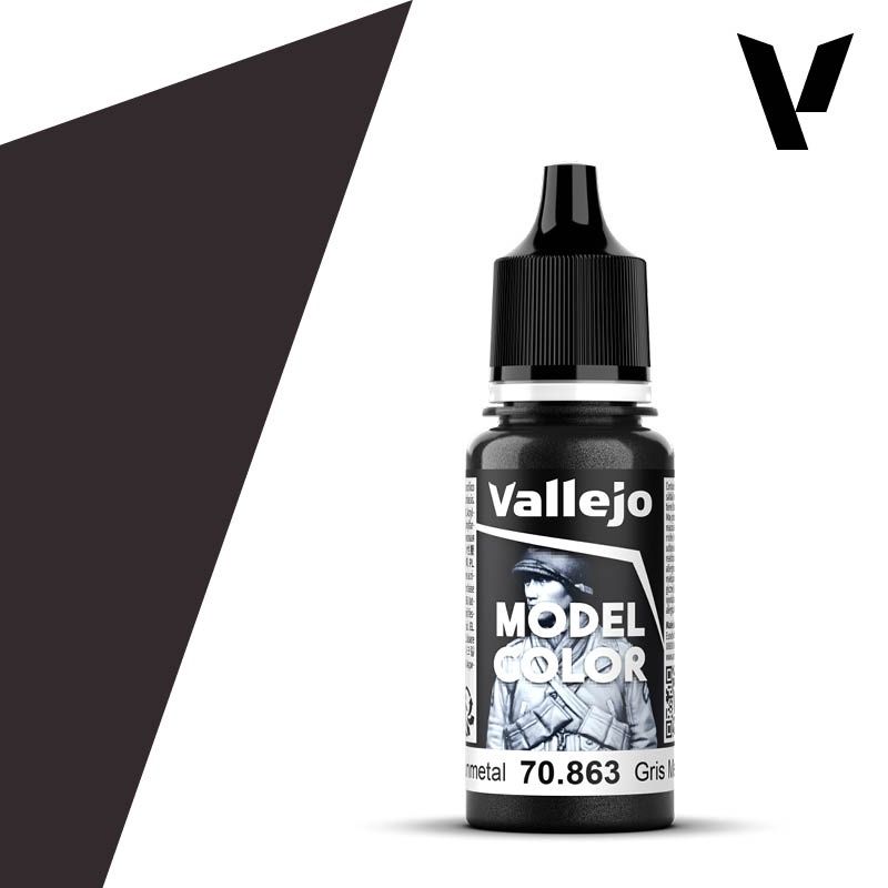 Vallejo Model Color Gunmetal Grey (18ml) 70863
