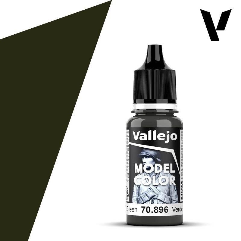 Vallejo Model Color Extra Dark Green (18ml) 70896
