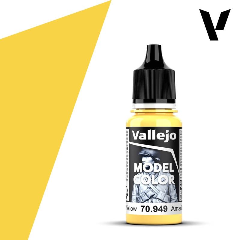 Vallejo Model Color Light Yellow (18ml) 70949
