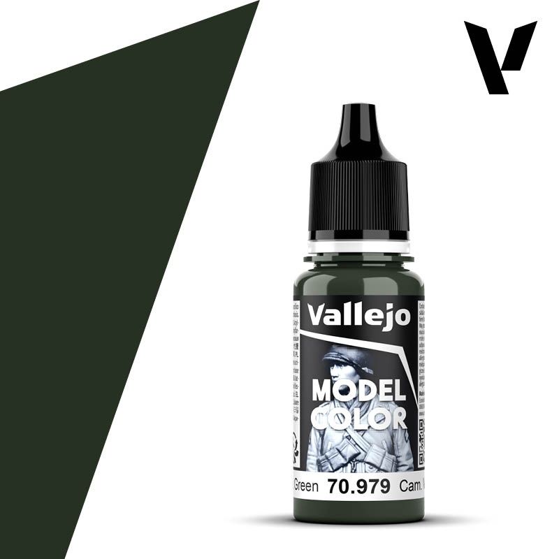 Vallejo Model Color Cam. Dark Green (18ml) 70979