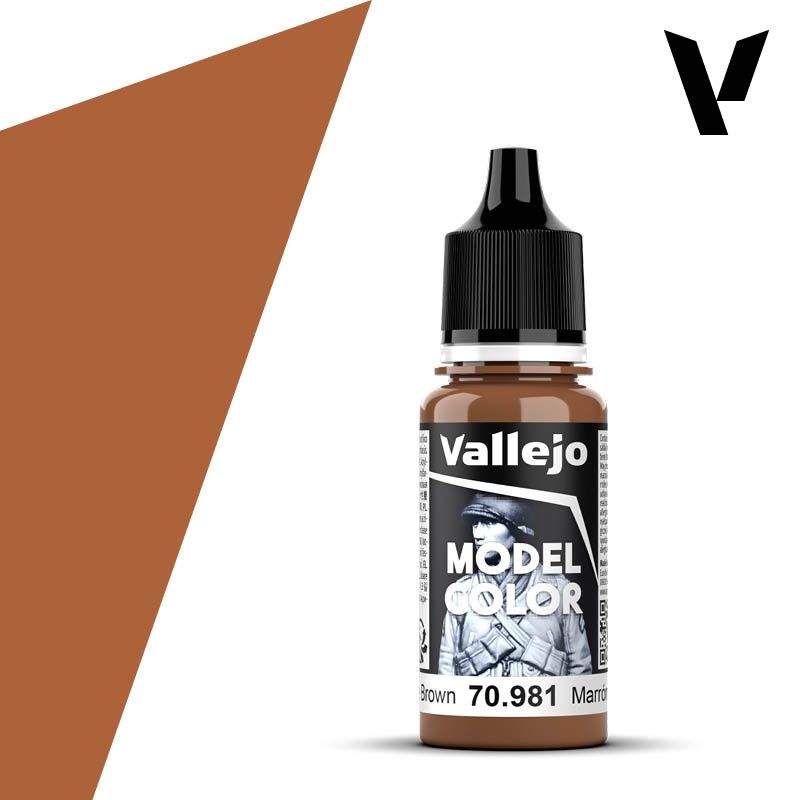 Vallejo Model Color Orange Brown (18ml) 70981