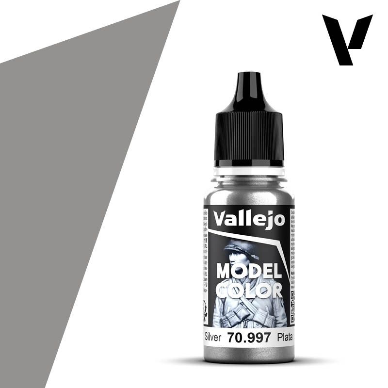 Vallejo Model Color Silver  (18ml) 70997
