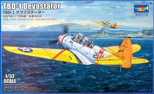 Trumpeter 1/32 Douglas TBD-1 Devastator 02226