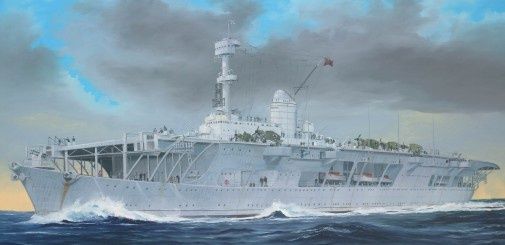 Trumpeter 1/350 German Navy Aircraft Carrier DKM Weser 05633