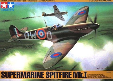 Tamiya 1/48 Supermarine Spitfire Mk.I 61032