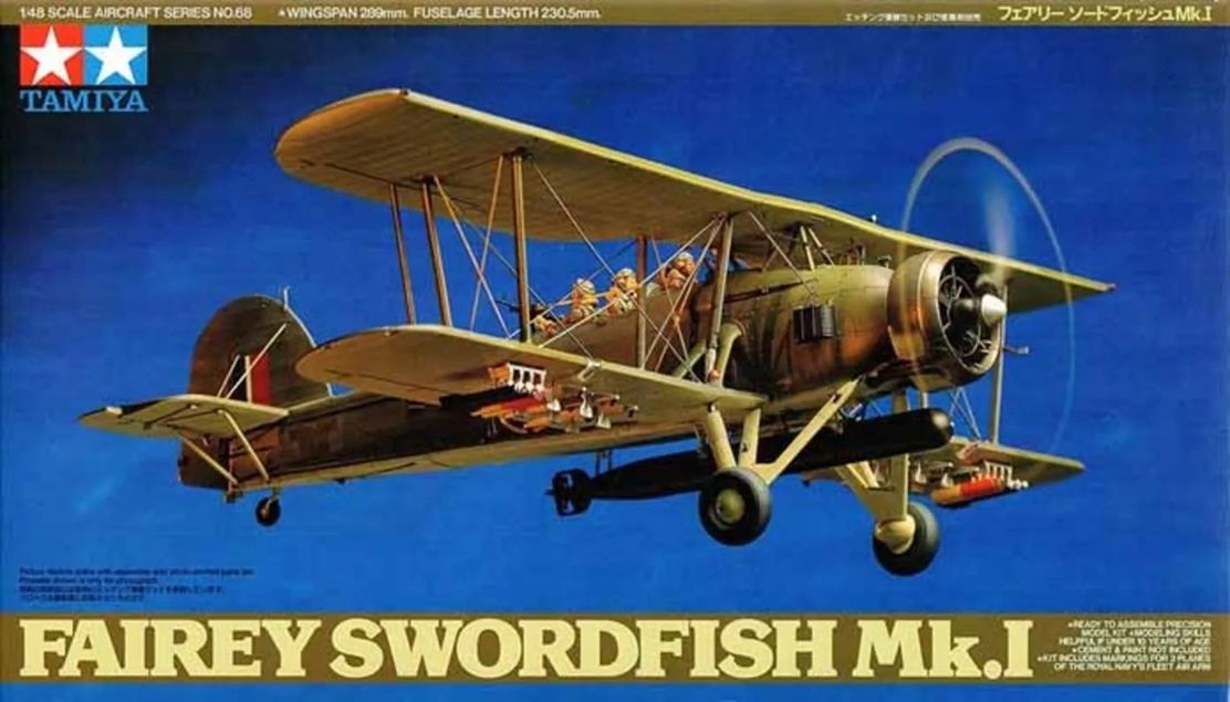 Tamiya 1/48 Fairey Swordfish Mk.I 61068
