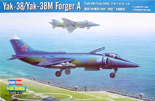 Hobby Boss 1/48 Yak-38 / Yak-38M Forger A 80362