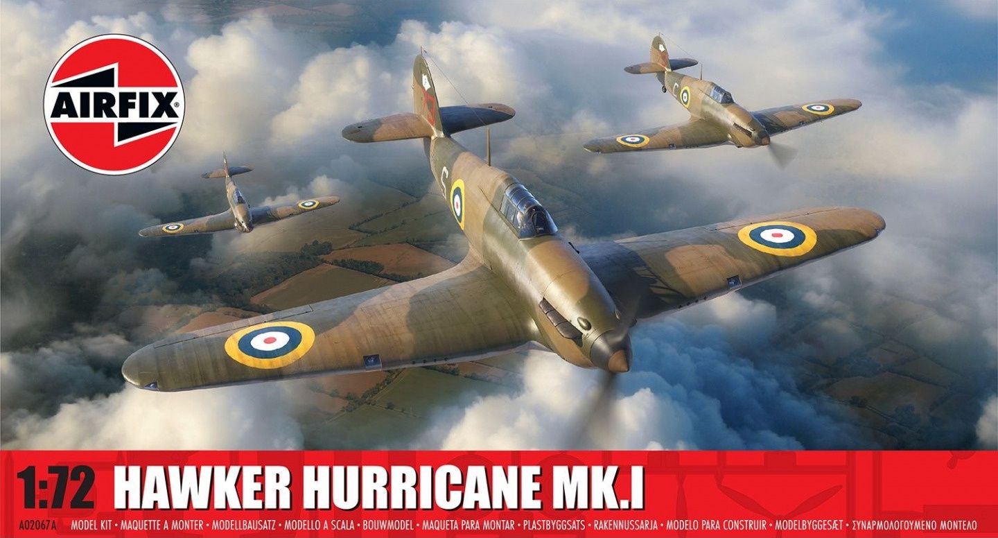 Airfix 1/72 Hawker Hurricane Mk.I A02067A