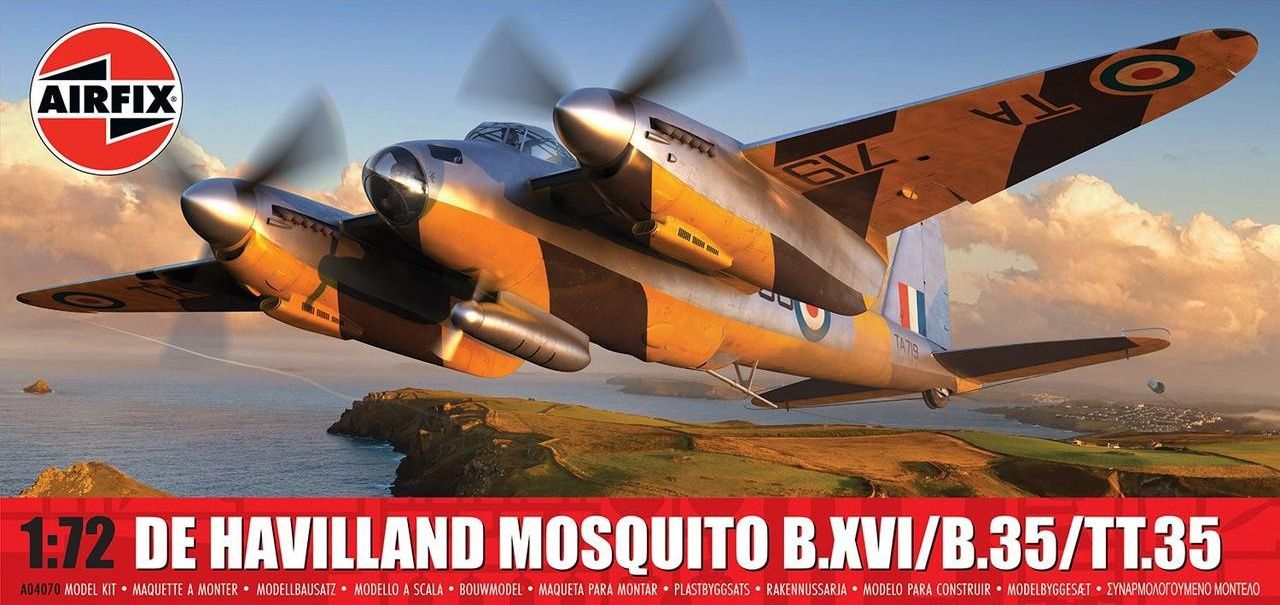 Airfix 1/72 de Havilland Mosquito B.XVI/B.35/TT.35 A04070
