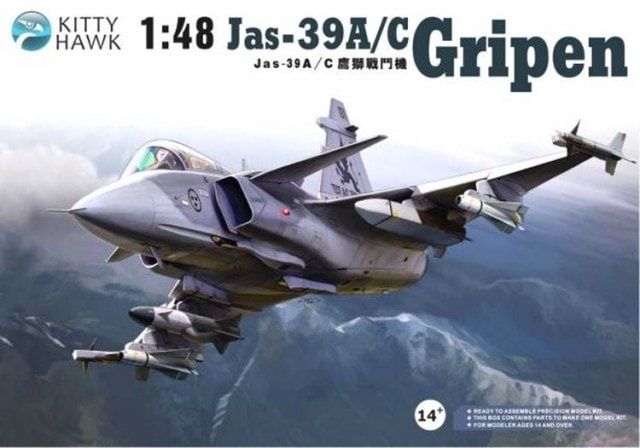 Kitty Hawk 1/48 JAS-39A/C Gripen KH80117