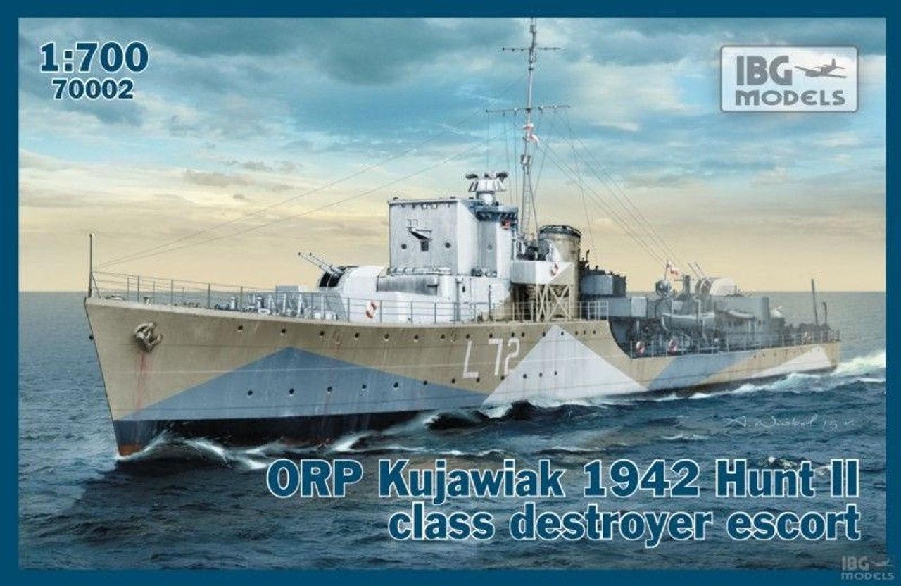 IBG 1/700 ORP Kujawiak 1942 Hunt II Class Destroyer Escort 70002