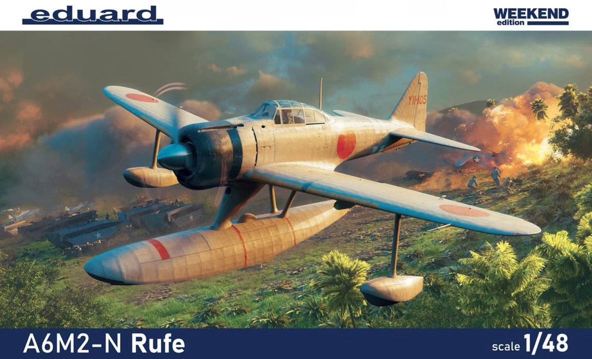Eduard 1/48 A6M2-N Rufe [Weekend Edition] 84208