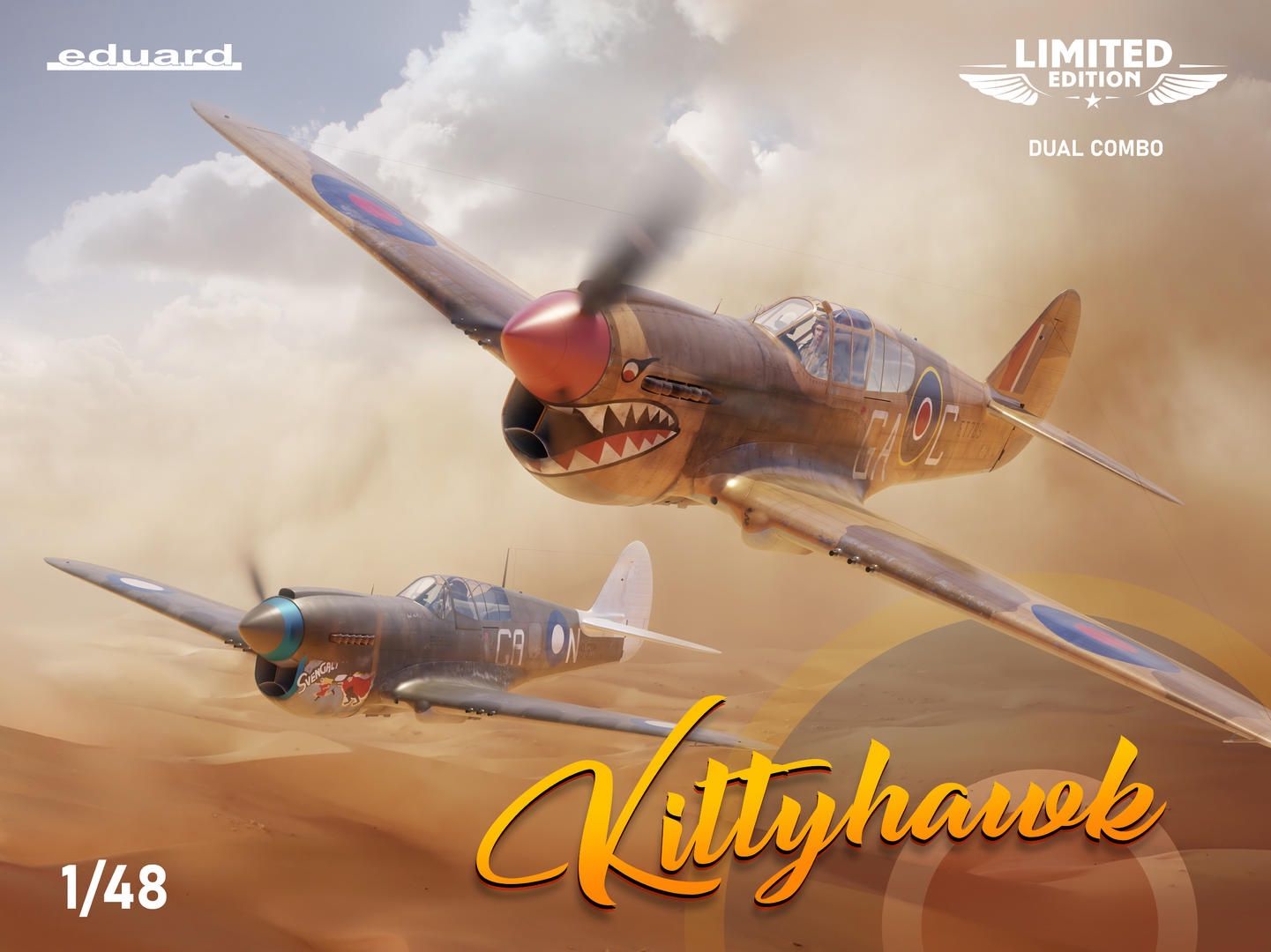 Eduard 1/48 Kittyhawk Dual Combo [Limited Edition] 11187