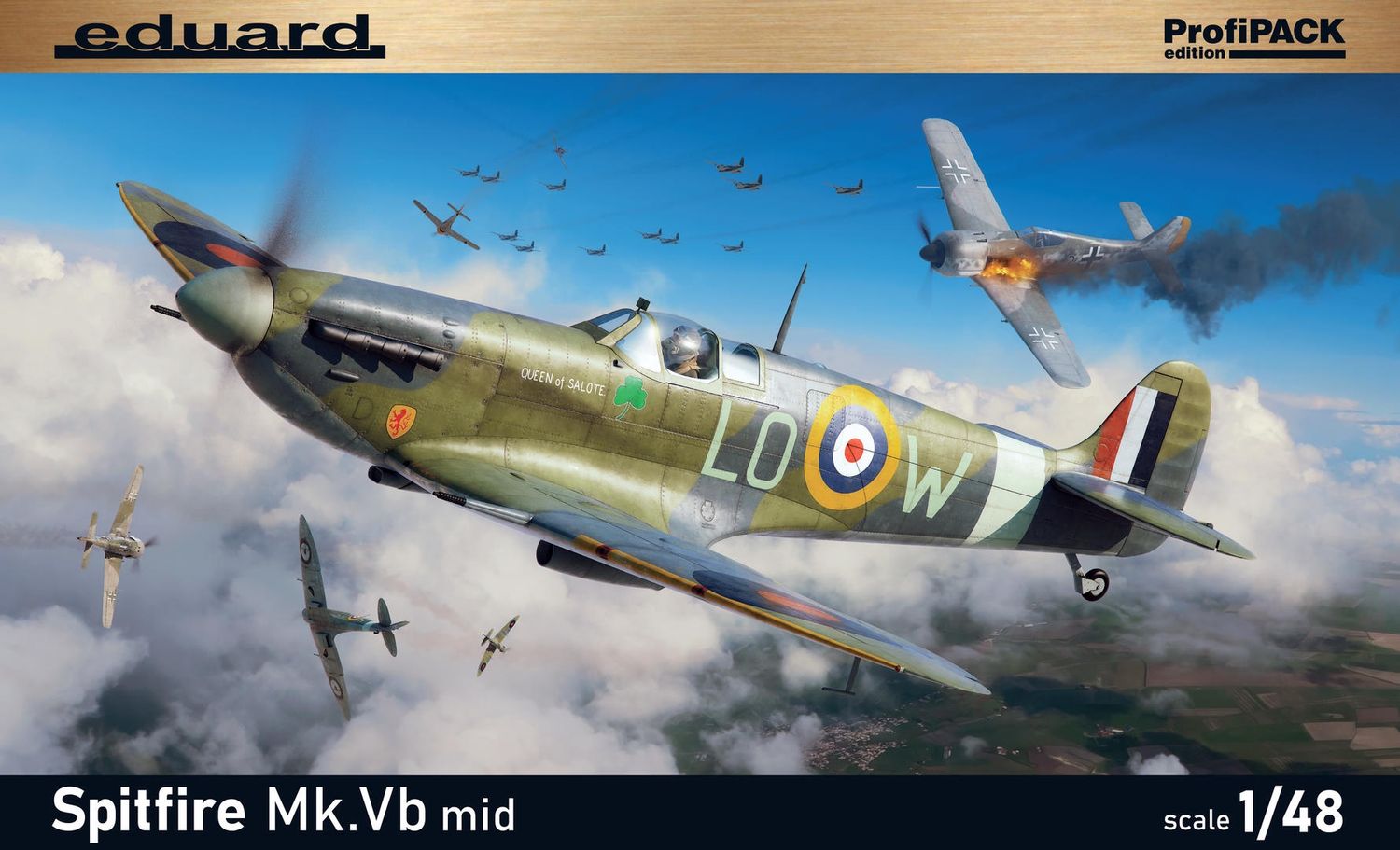 Eduard 1/48 Spitfire Mk.Vb Mid [ProfiPACK] 82157