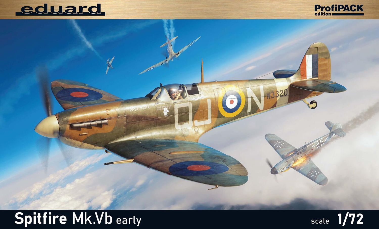 Eduard 1/72 Spitfire Mk.Vb Early [ProfiPACK] 70205