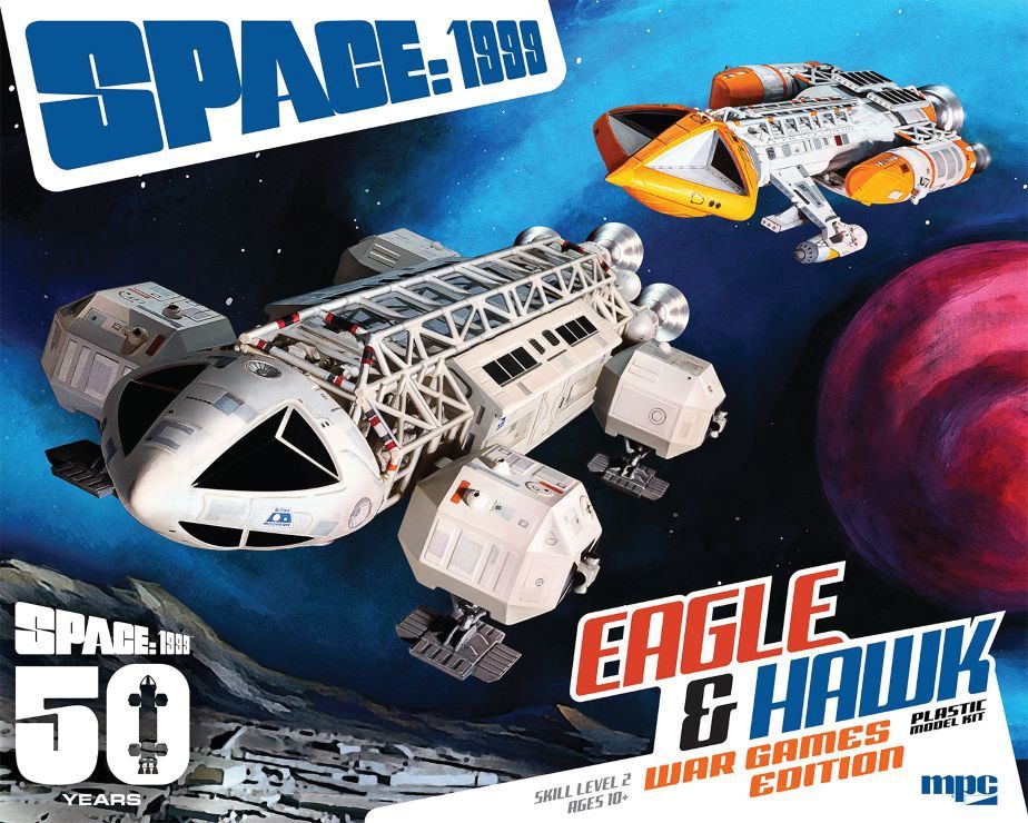 MPC 1/72 Eagle &amp; Hawk War Games Edition from Space: 1999 1033