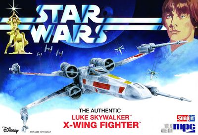 MPC 1/63 Luke Skywalker X-Wing Fighter from Star Wars IV: A New Hope (Snap) 948