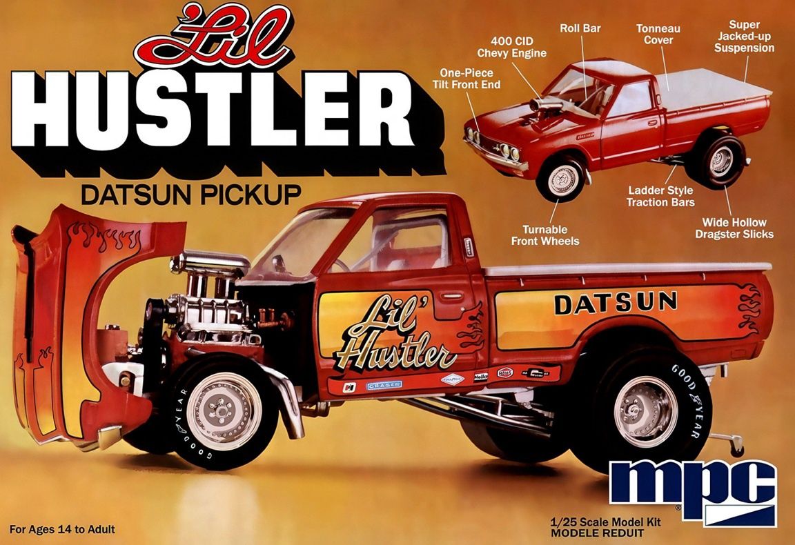 MPC 1/25 ‘Lil Hustler Datsun Pickup 982