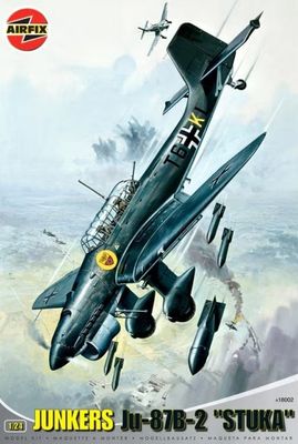 Airfix Vintage 1/24 Junkers Ju87B Stuka A18002V