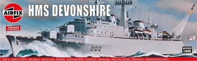 Airfix Vintage 1/600 HMS Devonshire A03202V