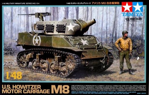 Tamiya 1/48 U.S. Howitzer Motor Carriage M8 32604