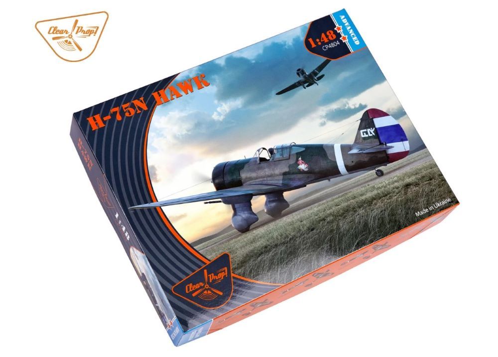 Clear Prop 1/48 Curtiss H-75N Hawk - Royal Thai Air Force Advanced Kit 4804