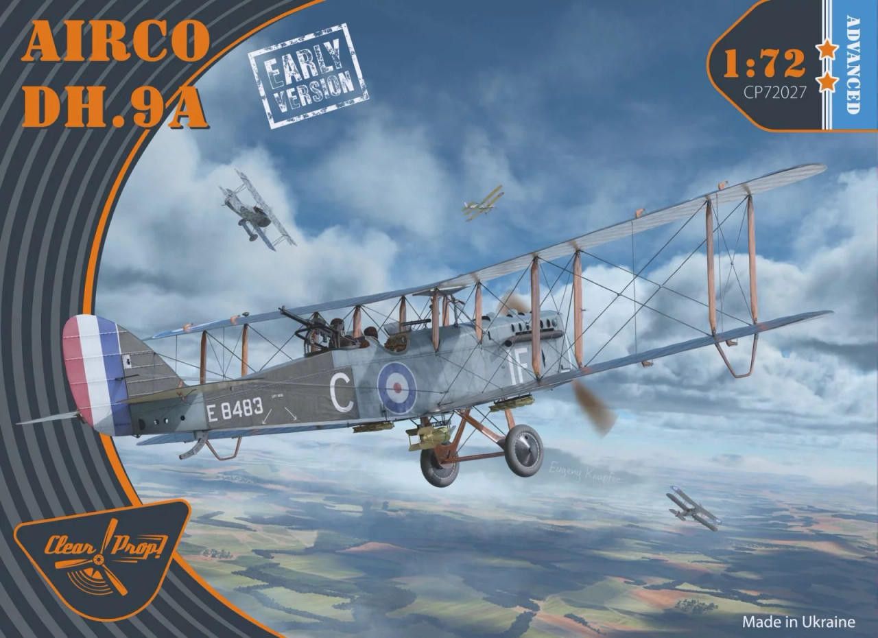 Clear Prop 1/72 Airco DH.9a Early Version Advanced Kit 72027