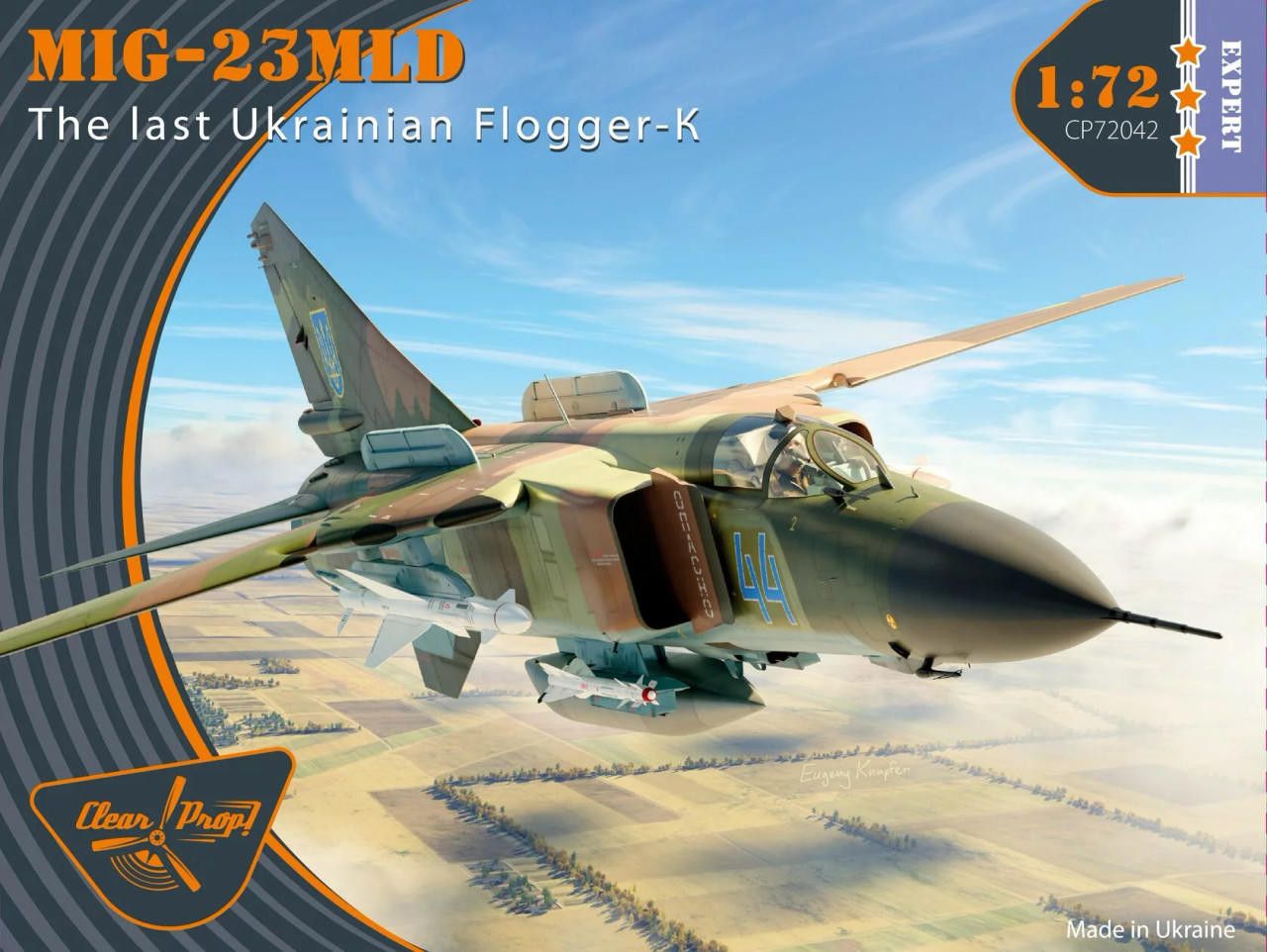 Clear Prop 1/72 MiG-23MLD The Last Ukrainian Flogger-K Expert Kit 72042