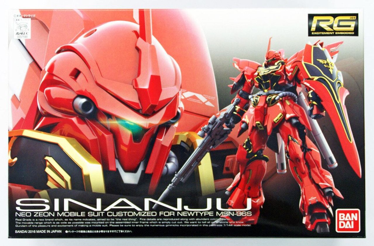 Bandai 1/144 RG #22 MSN-06S Sinanju "Mobile Suit Gundam Unicorn" 5061619