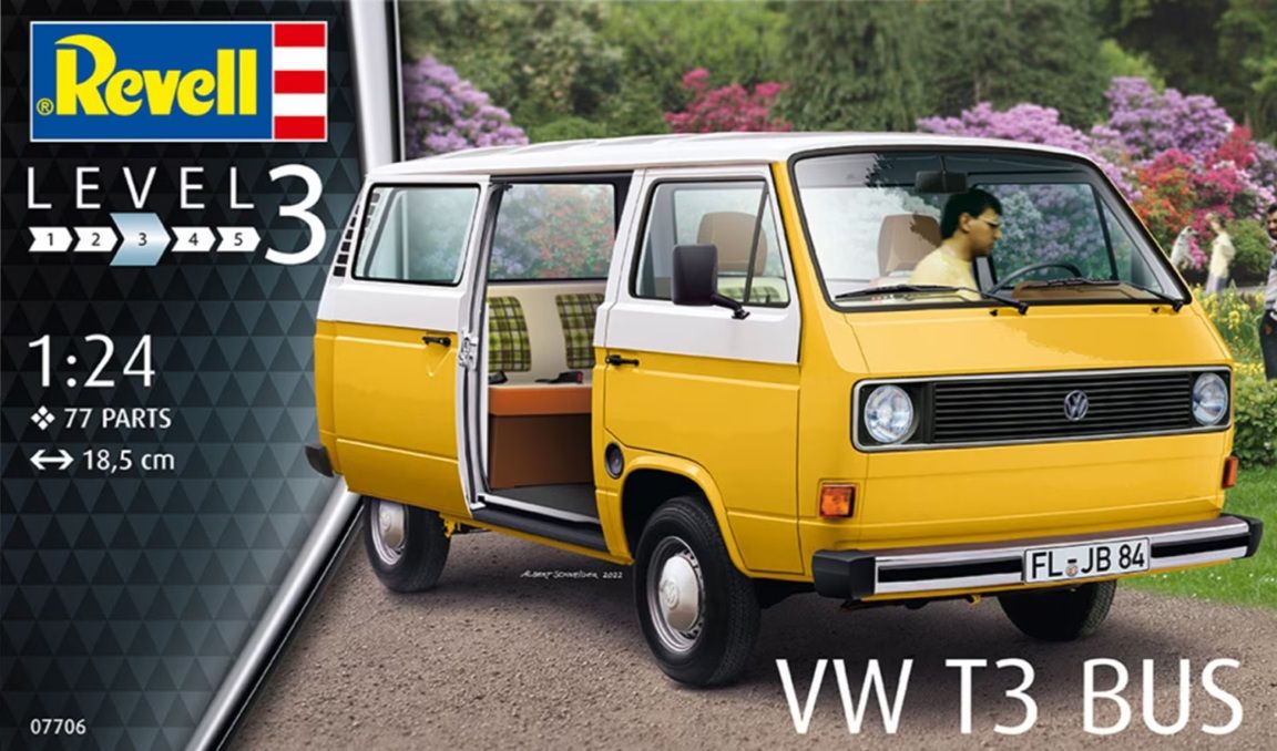 Revell Germany 1/25 VW T3 Bus 07706