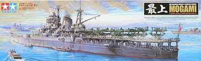 Tamiya 1/350 Japanese Aircraft Carrying Cruiser 最上 Mogami 78021