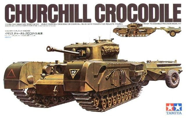 Tamiya 1/35 Churchill Crocodile 35100