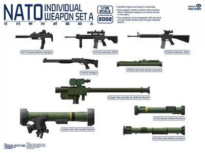 Magic Factory 1/35 NATO Individual Weapon Set A 2002