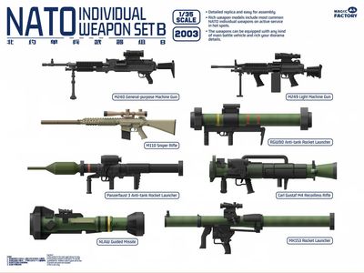 Magic Factory 1/35 NATO Individual Weapon Set B 2003