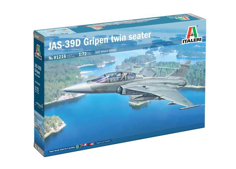 Italeri 1/72 JAS-39D Gripen Twin Seater 91216