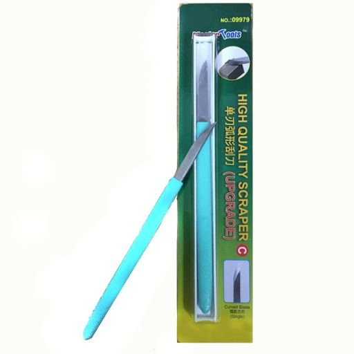 Master Tools (Trumpeter)  High Quality Scraper (Upgrade/Single Curved Blade) 09979