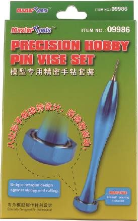 Master Tools (Trumpeter)  Precision Hobby Pin Vise Set 09986