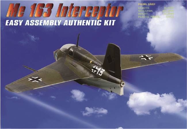 Hobby Boss 1/72 Me 163 Interceptor Easy Assembly 80238
