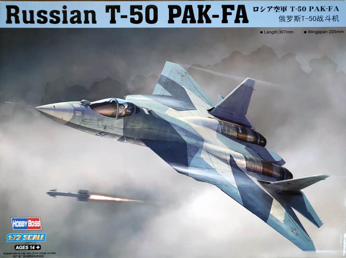 Hobby Boss 1/72 Russian T-50 PAK-FA 87257