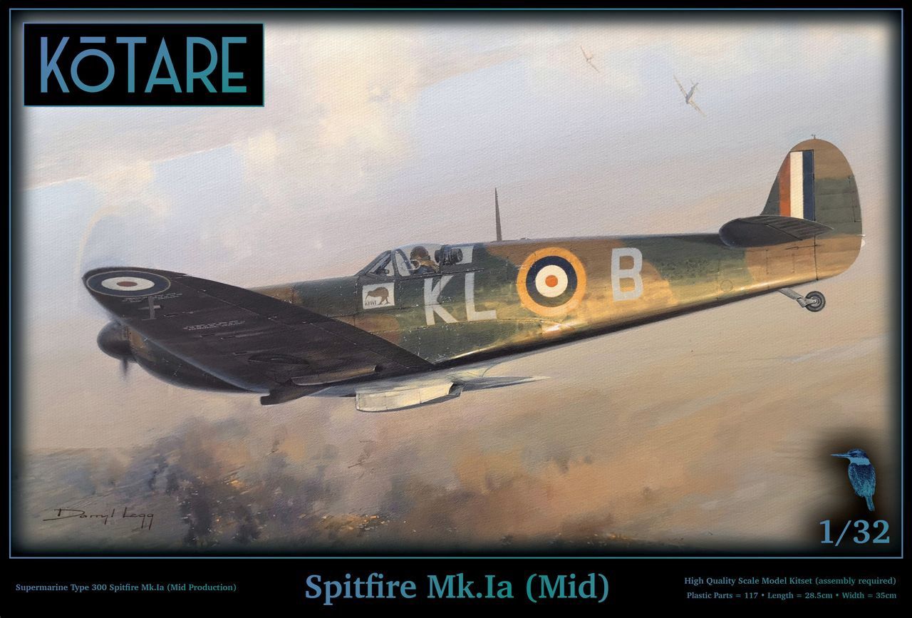Kotare 1/32 Spitfire Mk.Ia (Mid) K32001