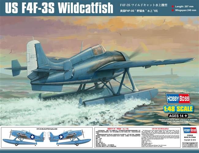 Hobby Boss 1/48 US F4F-3S Wildcatfish 81729