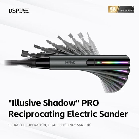 DSPIAE "Illusive Shadow" Pro Reciprocating Sander ES-A-PRO
